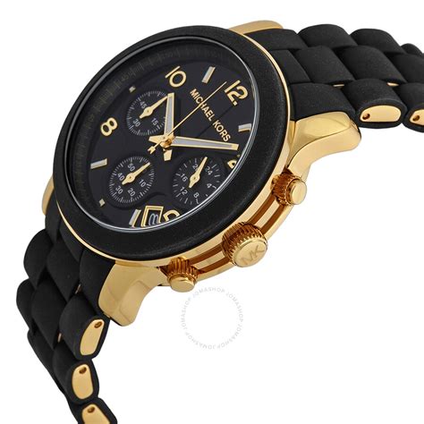 michael kors black face watch|Women's & Men's Designer Watches .